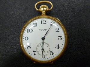 ウォルサムの懐中時計のお買取り致しました。買取専門店大吉ゆめタウン中津店（大分県）です。