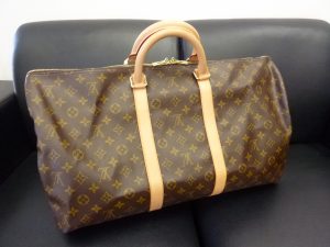 昔使っていたルイヴィトンのボストンバッグお買取りいたします。買取専門店大吉ゆめタウン中津店です。