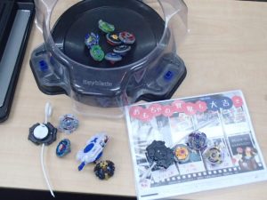 ベイブレードは第一世代から第三世代までしっかり網羅！おもちゃマニアのいる買取店は大吉霧島国分店です！