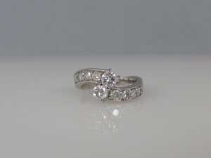 買取専門店大吉 桶川マイン 店 ダイヤモンド プラチナリング お買取りしました。