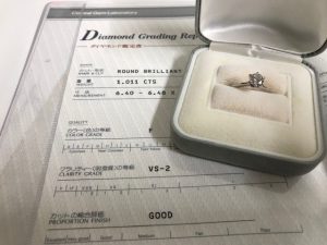 ダイヤモンド買取松山市
