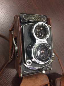 2眼レフカメラ　Minolta AUTOCORD