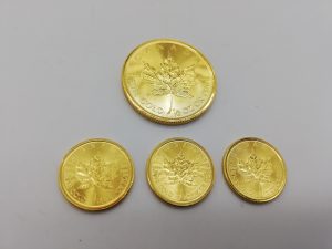 メープルリーフ金貨をお買取りしました大吉国立店です!!