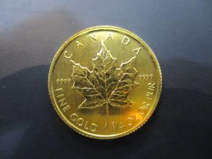 大吉 武蔵小金井店 メイプル金貨の画像です。