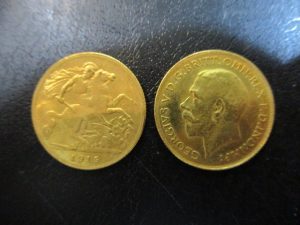 大吉 武蔵小金井店 ソブリン金貨の画像です。