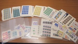 記念切手　バラ　シート