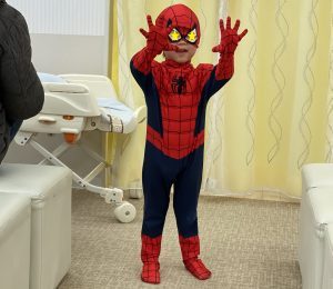 隼くんスパイダーマン