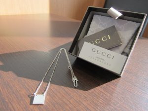 GUCCI スクエアタグ ネックレスのお買取り致しました。(香川県)