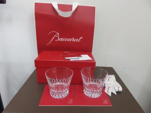 今回はバカラタンブラーを買取りさせて頂きました。