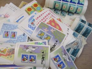 大吉 武蔵小金井店 バラ切手の画像です。