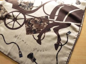 エルメスのスカーフのお買取りをいたしました。買取専門店大吉ゆめタウン中津店(大分県)です。