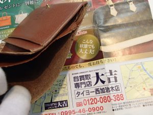 メッコメコに使い倒してもルイヴィトンは買取OK！姶良市の買取専門店大吉タイヨー西加治木店にお任せください！