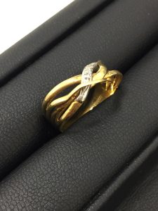 ☆K18の指輪☆をお買取りしました。買取専門店大吉草加店です