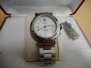 Cartier カルティエ パシャ ビッグデイト