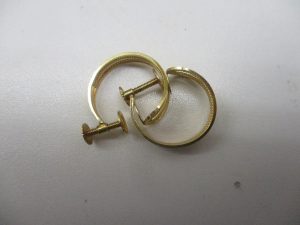18金イヤリング
