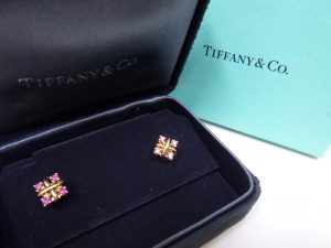 Tiffany ティファイーのルビーピアスのお買取りを致しました。買取専門店大吉ゆめタウン中津店（大分県）です。