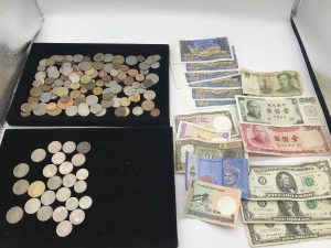 外国銭もお買取りします!!大吉国立店にお持ち込みください!!