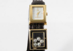 ミキモト　マルチフォームウォッチ　シェル文字盤　パール５粒