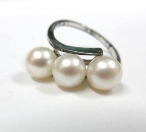 MIKIMOTO　SILVERパールリング