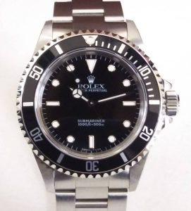 大吉鶴見店でロレックスのサブマリーナノンデイトをお買取りしました