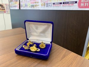 珍しいネクタイピン・カフスも高価買取!姶良市・買取専門店大吉タイヨー西加治木店なら貴金属以外のネクタイピン・カフスも高価買取!