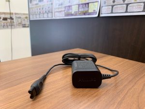 電動シェーバーの「充電ケーブル」買取!充電器のみ等の買取も出来るのが一流買取店です。姶良市・買取専門店大吉タイヨー西加治木店は当然出来ます。