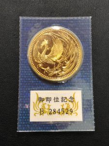 御即位10万円金貨