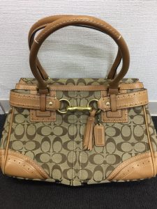 ☆COACH☆のバッグをお買取りしました。買取専門店大吉草加店です^^