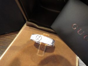 GUCCI アイコンスターダストリング 750 10号 高価買取致します。(香川県)