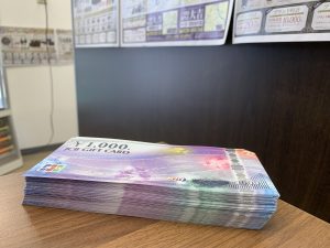 金券を圧巻買取!姶良市・買取専門店大吉タイヨー西加治木店が成せる業。JCBギフトカード200枚を買取です!