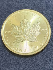 メイプルリーフ金貨をお買取させて頂きました!大吉橋本高野口です!