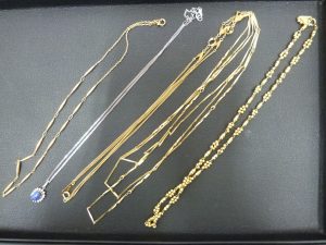 金のネックレスお買取りいたしました。買取専門店大吉ゆめタウン中津店（大分県）です。