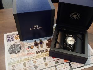 日本の高級ブランド時計の代表格、グランドセイコーの腕時計をお買取！姶良市の買取専門店大吉タイヨー西加治木店です！