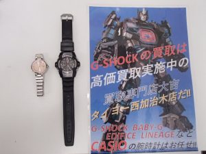 カシオのG-SHOCKもシチズンのXCも！腕時計のお買取りは姶良市の買取専門店大吉タイヨー西加治木店におまかせ！