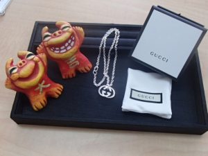 GUCCIのシルバーネックレスを高価買取！ブランドアクセサリーは大吉霧島国分店が高価買取致します！