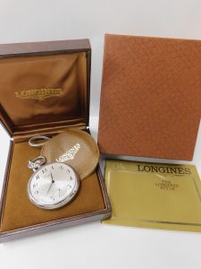 ブログ　ロンジン　懐中時計