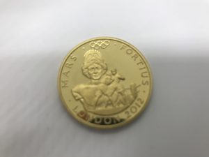 大吉国立店でロンドン五輪の100ポンド金貨をお買取りしました!!