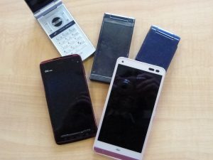 古い携帯電話 スマホお買取りいたしました。買取専門店大吉ゆめタウン中津店(大分県)です。