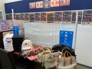 ブランド品買取が止まりません!MCMもCOACHも強い!姶良市・買取専門店大吉タイヨー西加治木店ですよ!