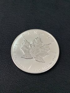 メイプルリーフプラチナ硬貨をお買取させて頂きました!大吉橋本高野口です!