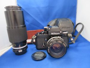 本日はNikonのF2フイルムカメラをお買取りさせて頂きました。