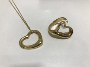 大吉国立店でティファニーのオープンハートをお買取りしました!!