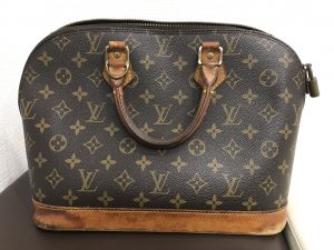 ルイヴィトンの古いハンドバッグをお買取りしました大吉国立店です!!