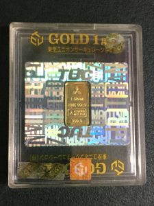 特殊景品 純金 1g