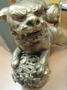 魔除け!コロナウイルスを吹き飛ばしそうなシーサーの置物をお買取り!姶良市の買取専門店大吉タイヨー西加治木店です!