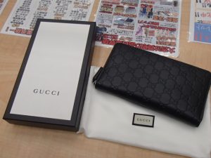 GUCCI ラウンドファスナー長財布をお買取！大吉ゆめタウン八代店