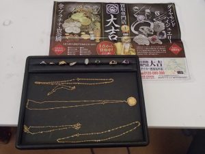 金相場乱高下中!姶良市の買取専門店大吉タイヨー西加治木店はいつでも貴金属(リング・ネックレス)を高価買取中!