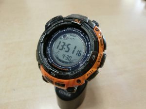 CASIO・カシオ PRO TREK・プロトレック・PRW-1500CAJ-4JR・タフソーラー電波受信
