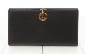Gucci　レザー長財布