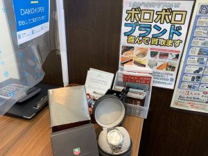 タグ・ホイヤーを本日は買取です!「ボタンが取れいても、その値段なら…」と買取価格にご満足頂けているのが、姶良市・買取専門店大吉タイヨー西加治木店!
